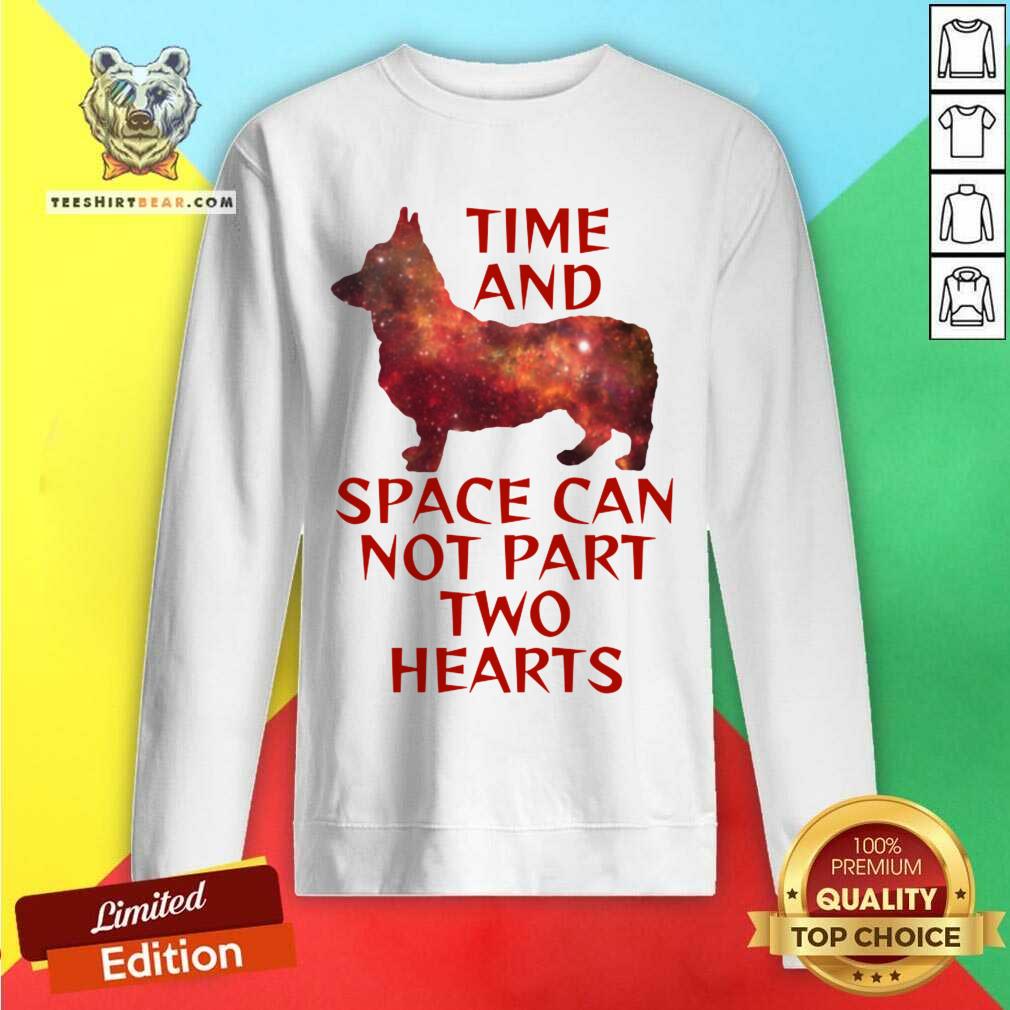 Time And Space Can Not Part Two Hearts Shirt