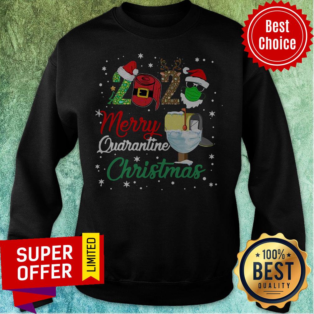 Top 2020 Merry Quarantine Christmas Shirt
