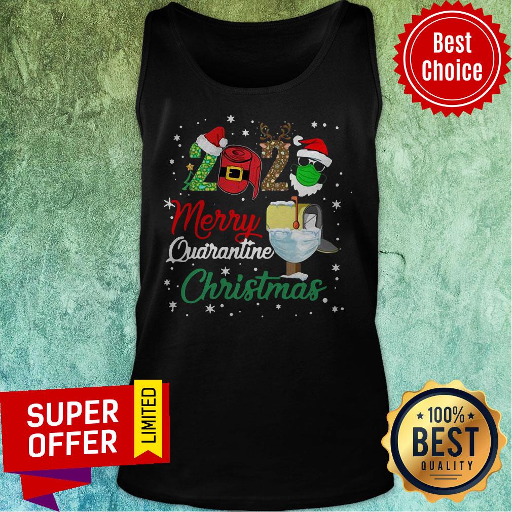 Top 2020 Merry Quarantine Christmas Shirt