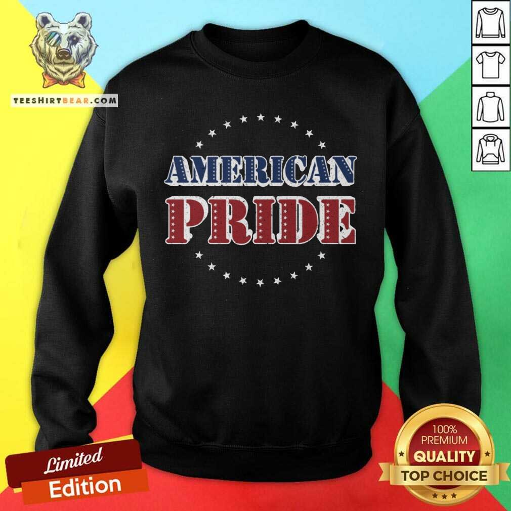 Top American Pride Memorial And Independence Day Shirt
