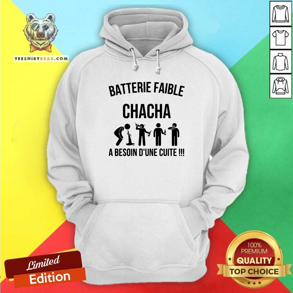 Top Batterie Faible Chacha A Besoin Dune Cutie Shirt