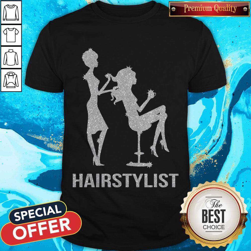 Top Girls Hair Stylist Diamond Shirt