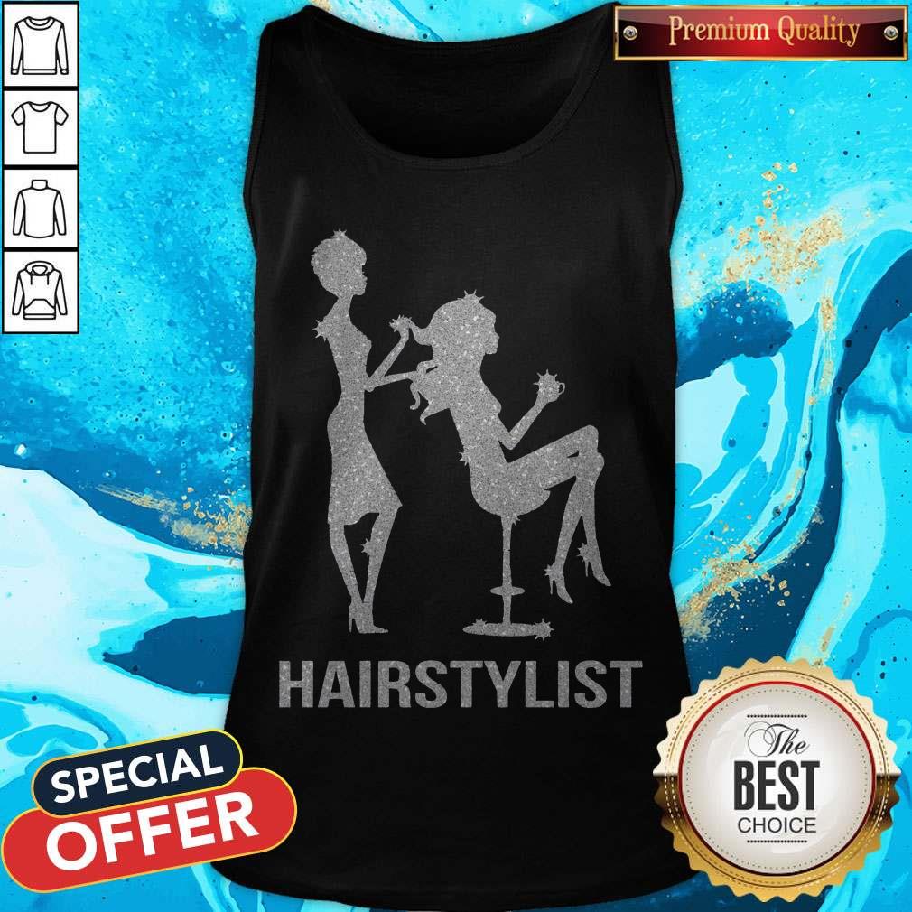 Top Girls Hair Stylist Diamond Shirt