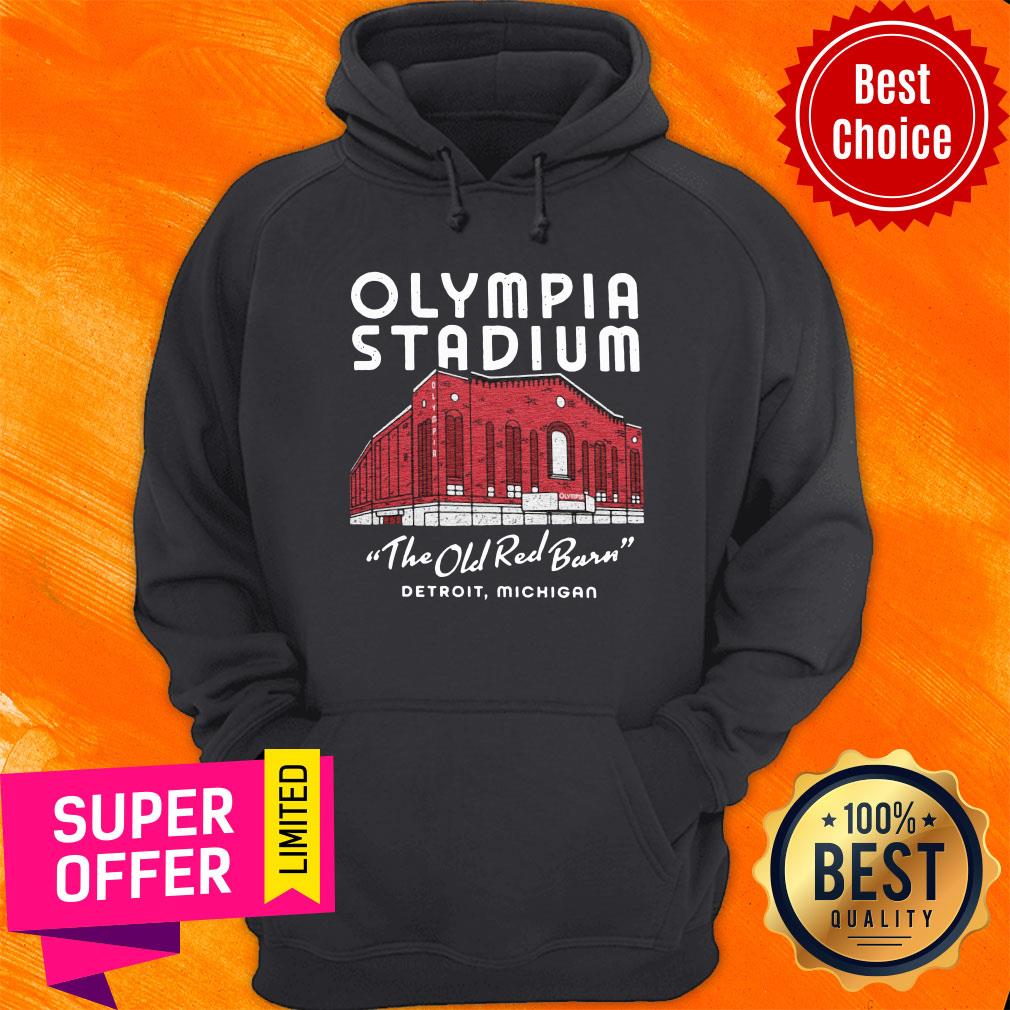Top Olympia Stadium The Old Red Barn Detroit Michigan Shirt