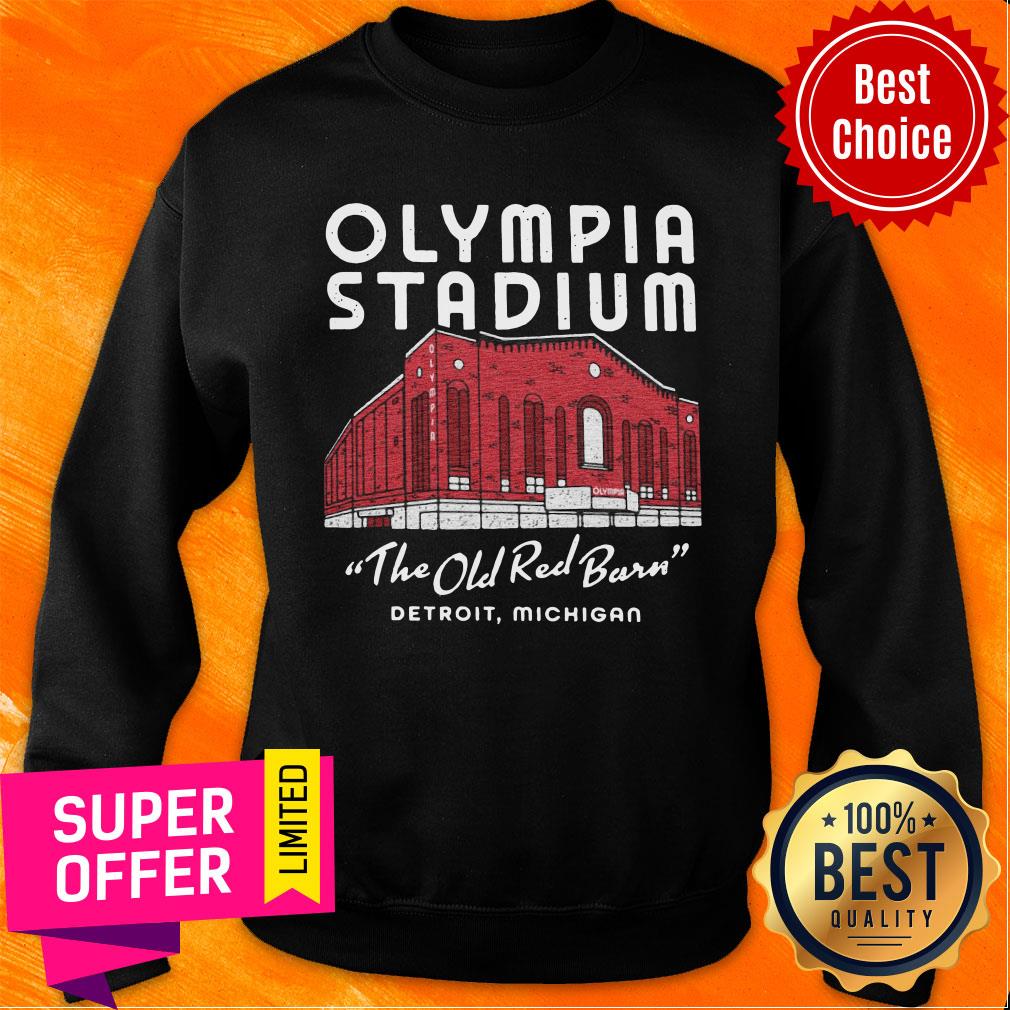 Top Olympia Stadium The Old Red Barn Detroit Michigan Shirt
