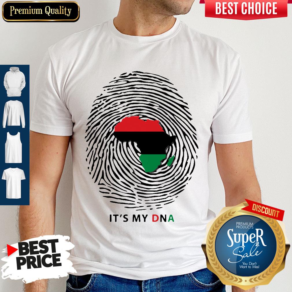 Top Pan-African Flag It’s My DNA Shirt