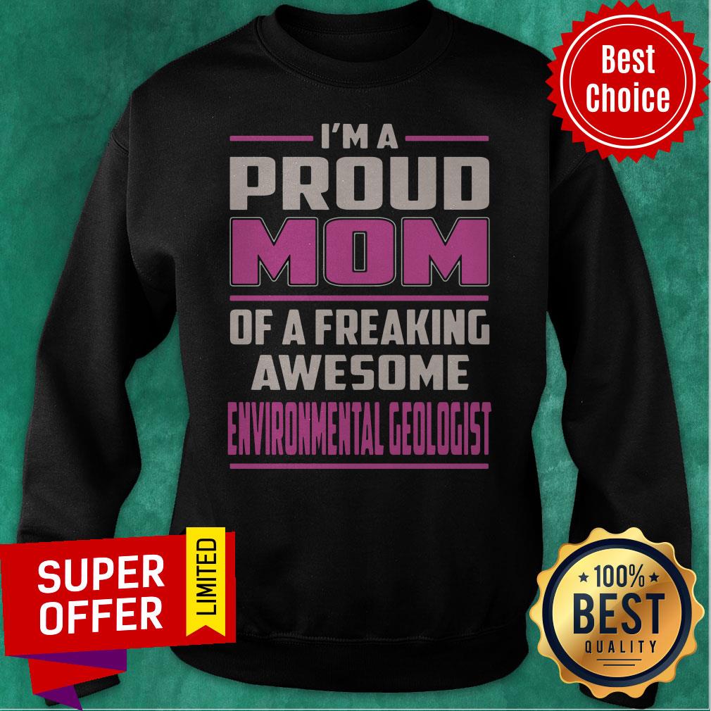 Top Proud MOM Environmental Geologist Vintage Shirt