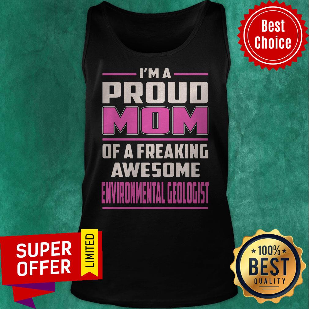 Top Proud MOM Environmental Geologist Vintage Shirt