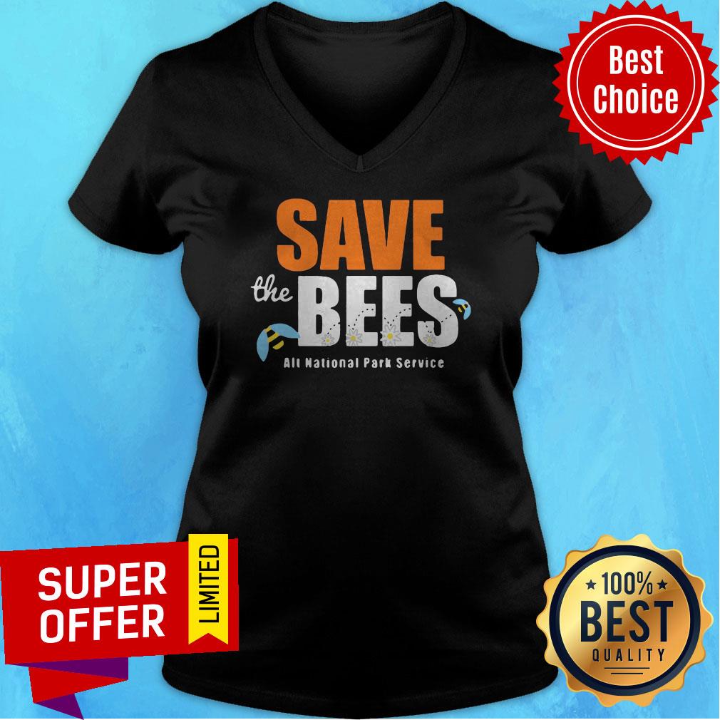 Top Save The Bees Alt National Park Service Shirt