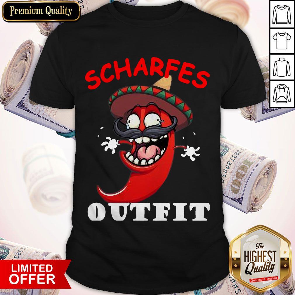 Top Scharfes Outfit Comic Chilli Scharfe Chili Langarmshirt Shirt