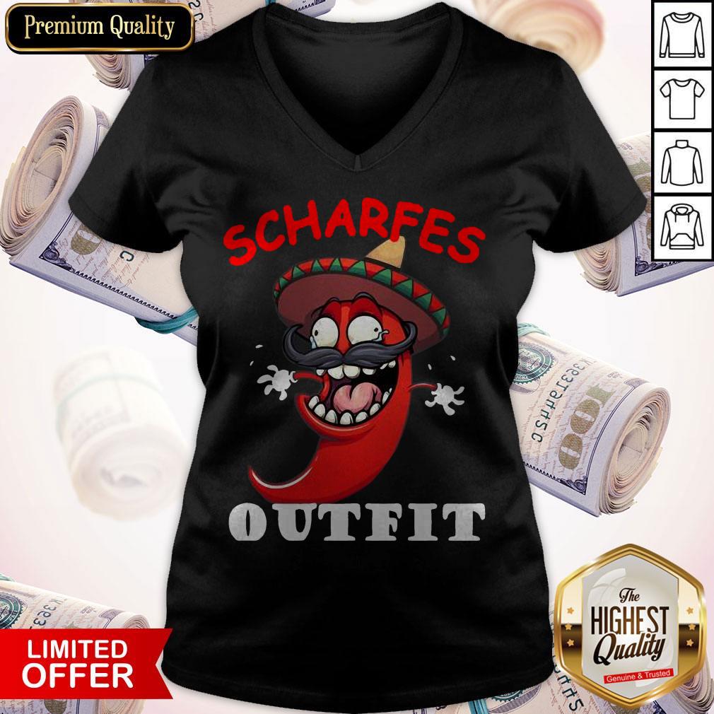 Top Scharfes Outfit Comic Chilli Scharfe Chili Langarmshirt Shirt