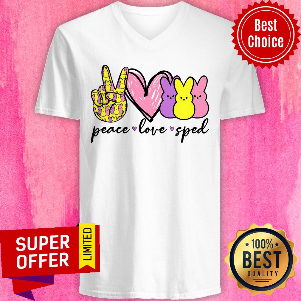 Top Special Education Teacher Peace Love Shirt