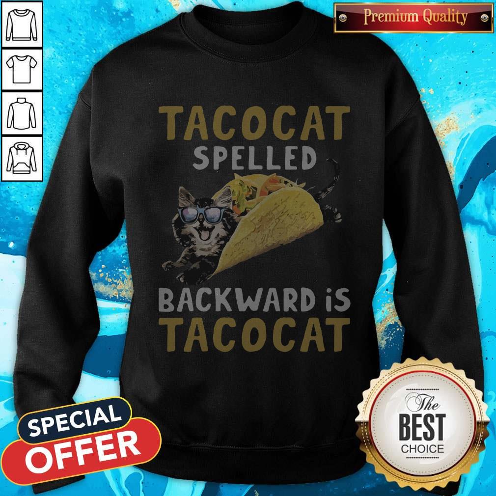Top Tacocat Spelled Backward Is Tacocat Shirt