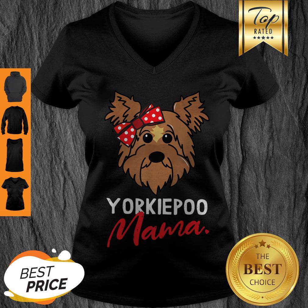 Top Yorkiepoo Mom Mama Dog Lover Women Gift Shirt