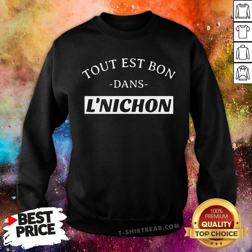 Tout Est Bon Dans Lnichon Shirt