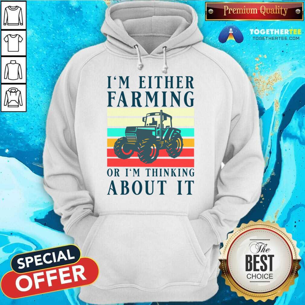 Tractor I'm Either Sailing Or I'm Thinking About It Vintage Shirt