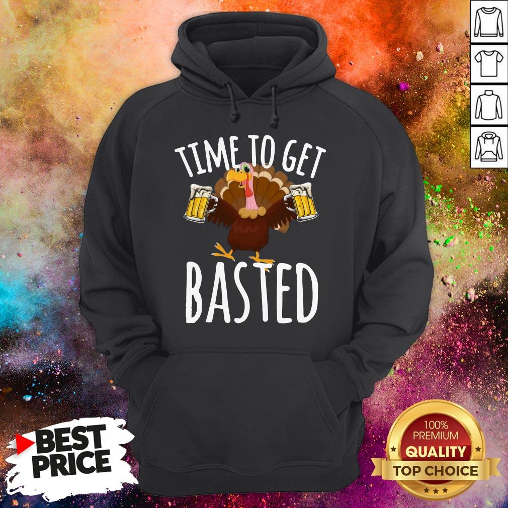 Turkey Time To Get Basted Beer Shirt