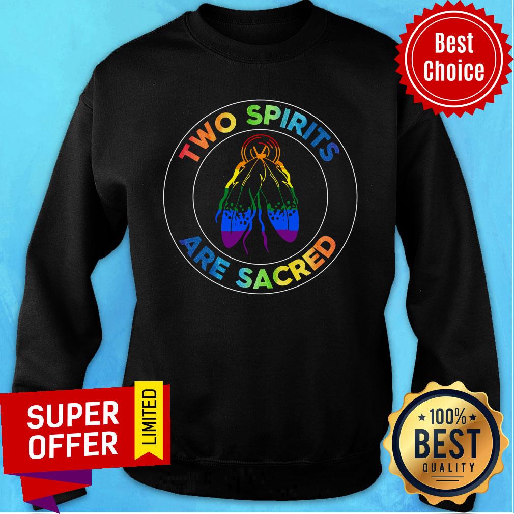 Two Spirits Are Sacred LGBT Shirt