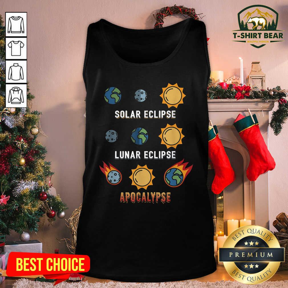 Pretty Lunar Eclipse Solar Eclipse Apocalypse Shirt