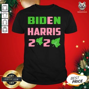 Funny Biden Harris AKA 2020 Election Sorority Green And Pink Shirt