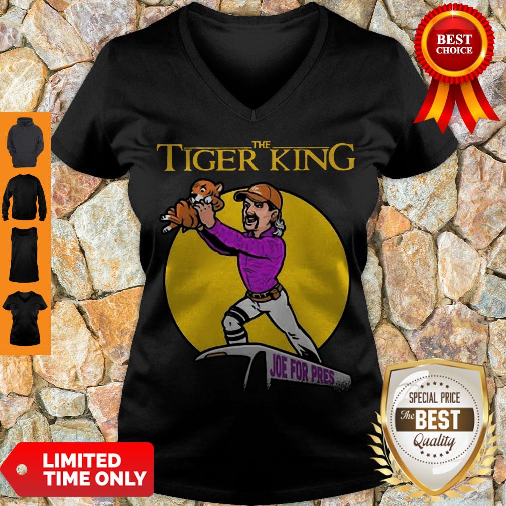 Awesome The Lion King Joe Exotic For President The Tiger King Shirt