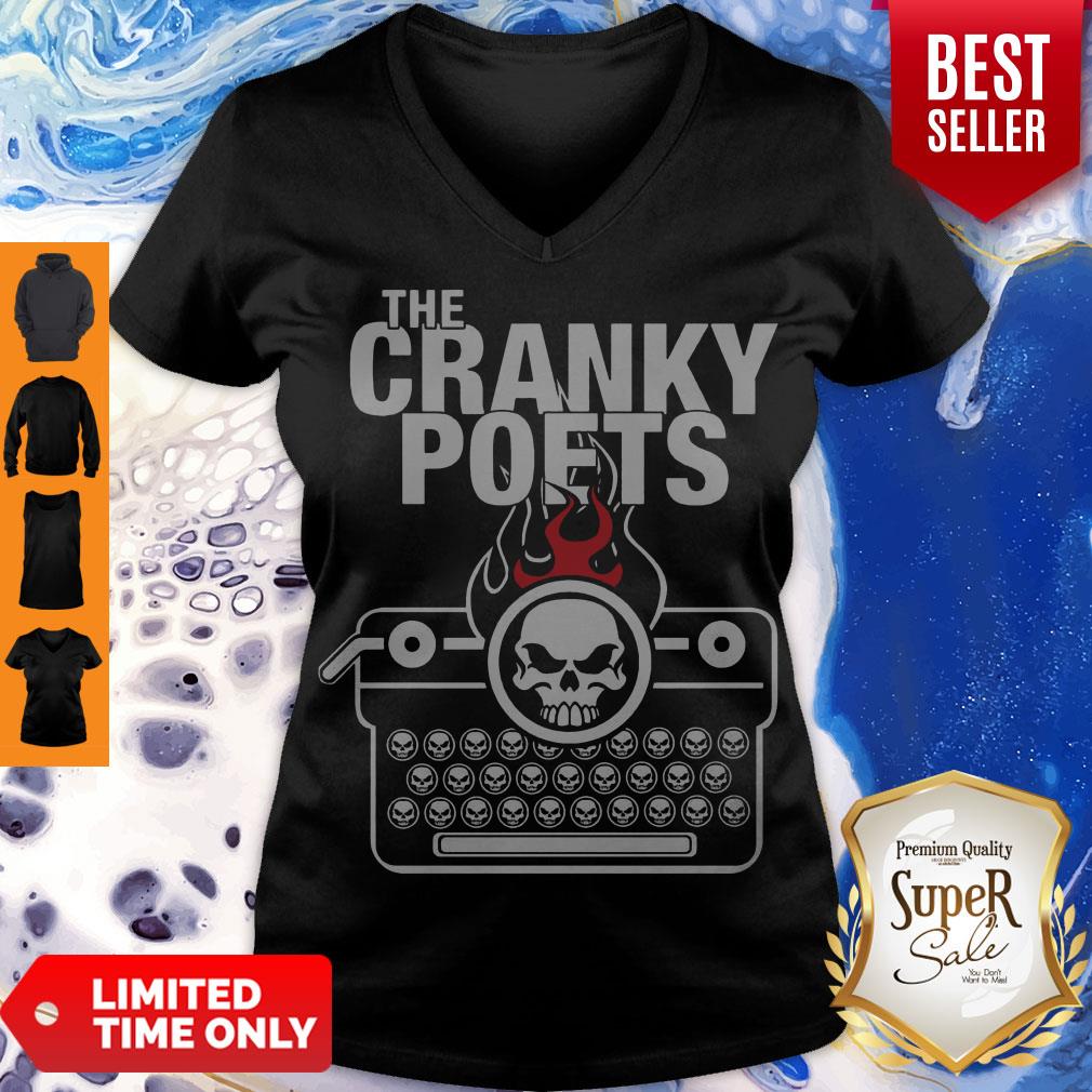 Top Skull The Cranky Poets Shirt