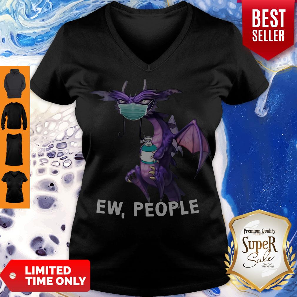 Cute Dragon Mask Ew People Covid-19 Shirt