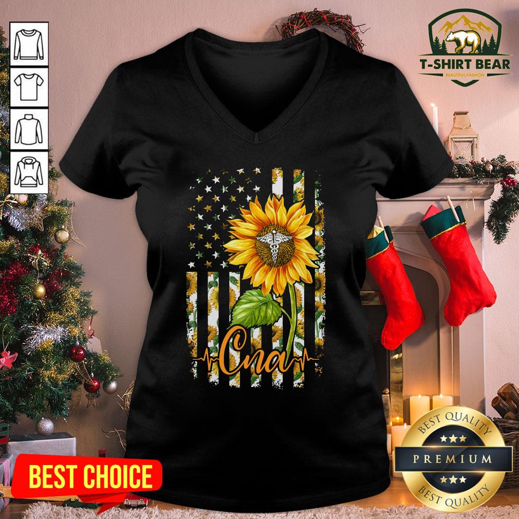 Colorful Sunflower Proud CNA Shirt