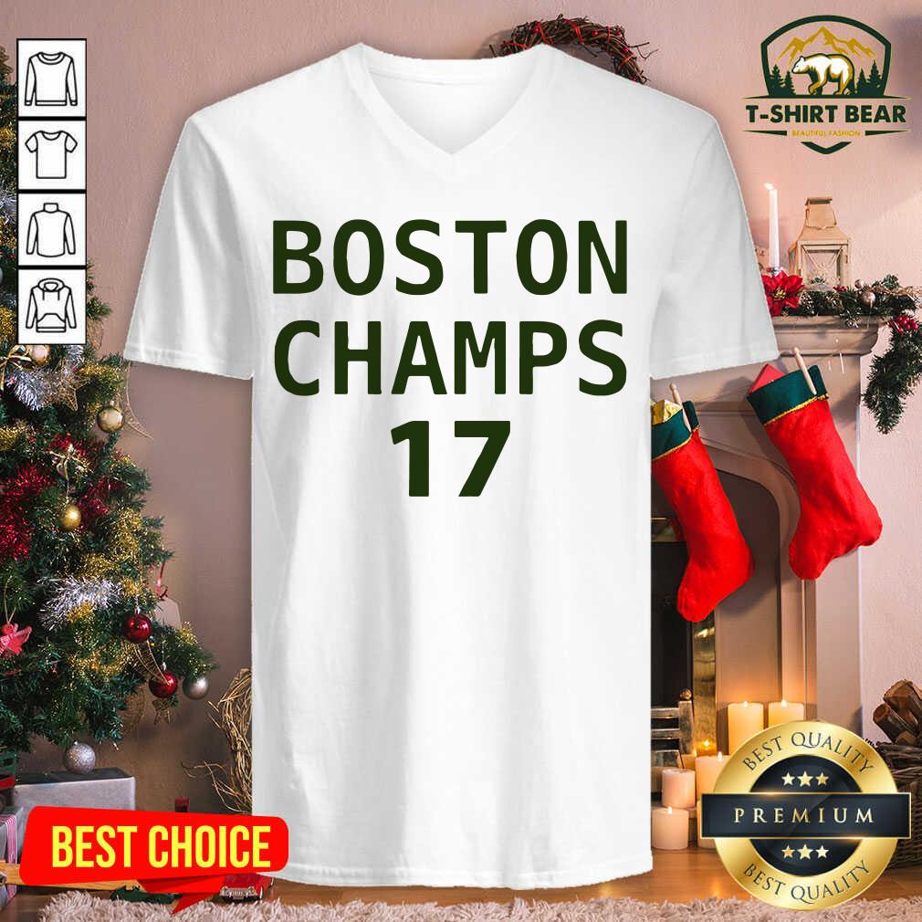 Original Boston Champs 17 Shirt
