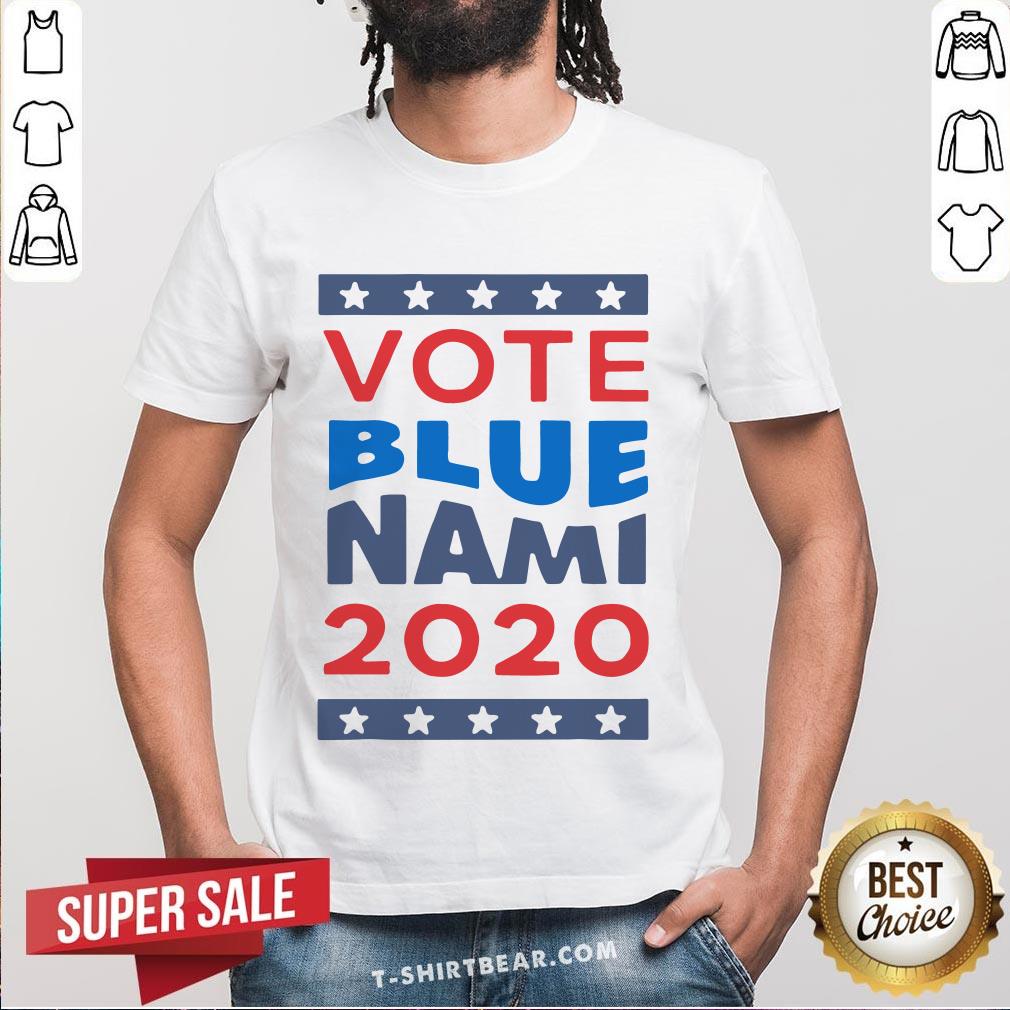 Premium Vote Blue Nami Blue Shirt
