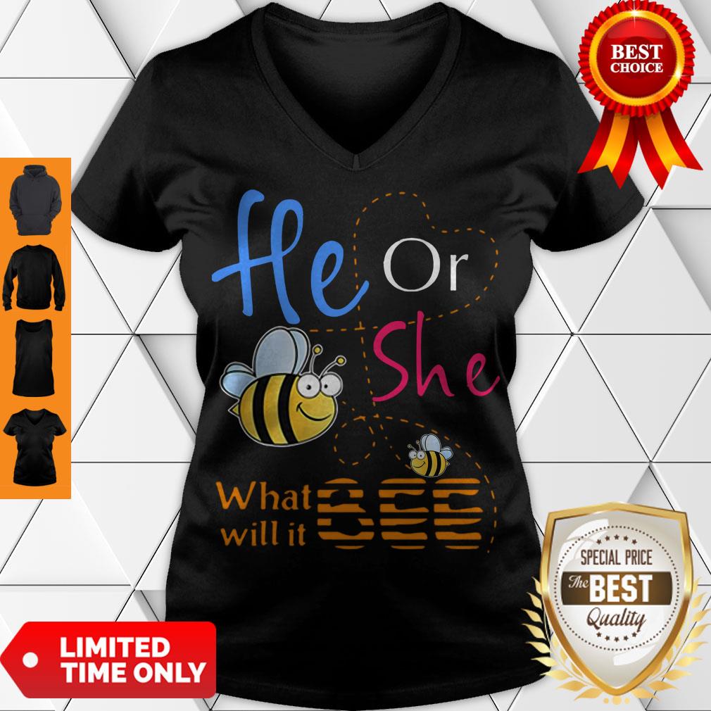 Official He Or She What Will It Bee Tee Shirt
