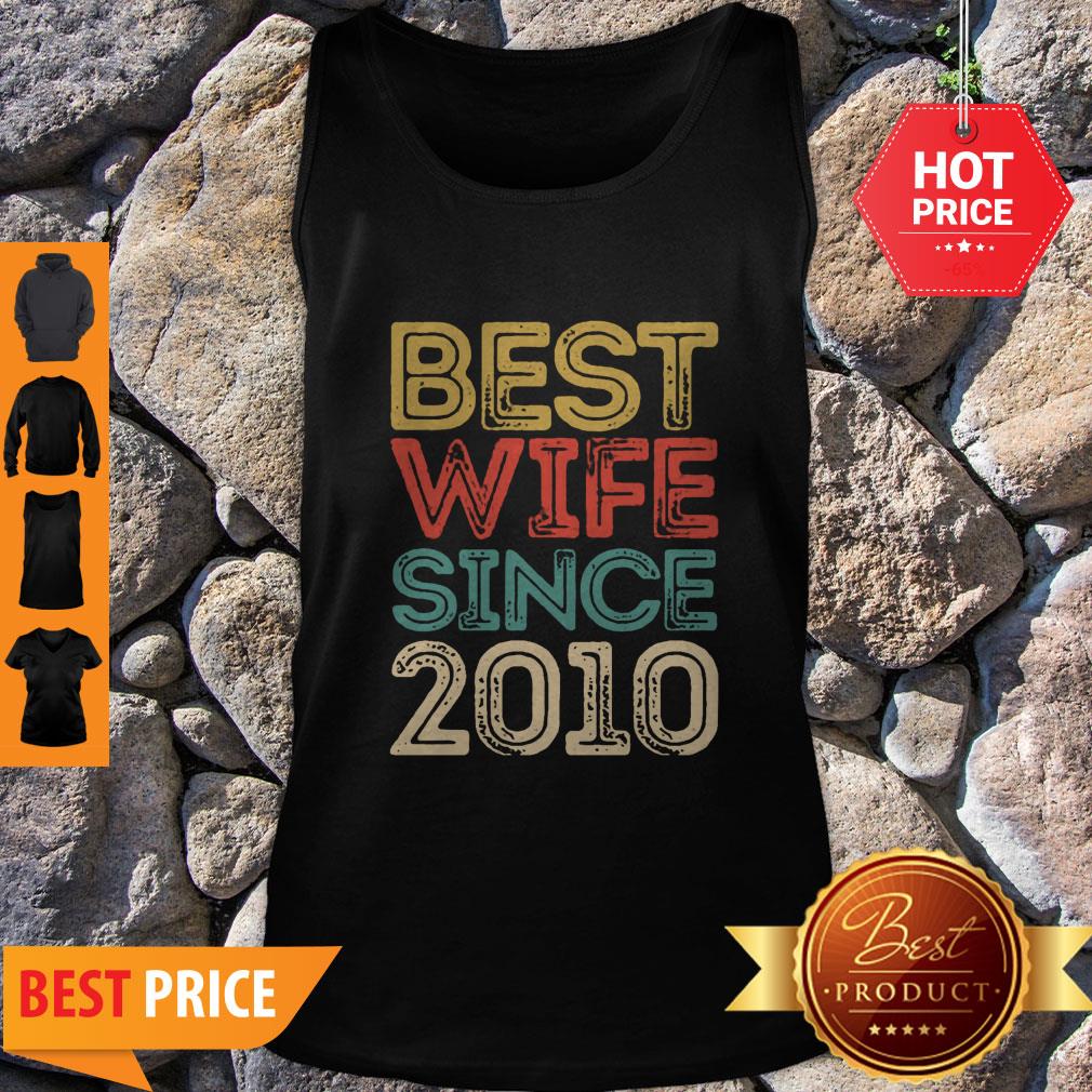Vintage Best Wife Since April 2010 Shirt
