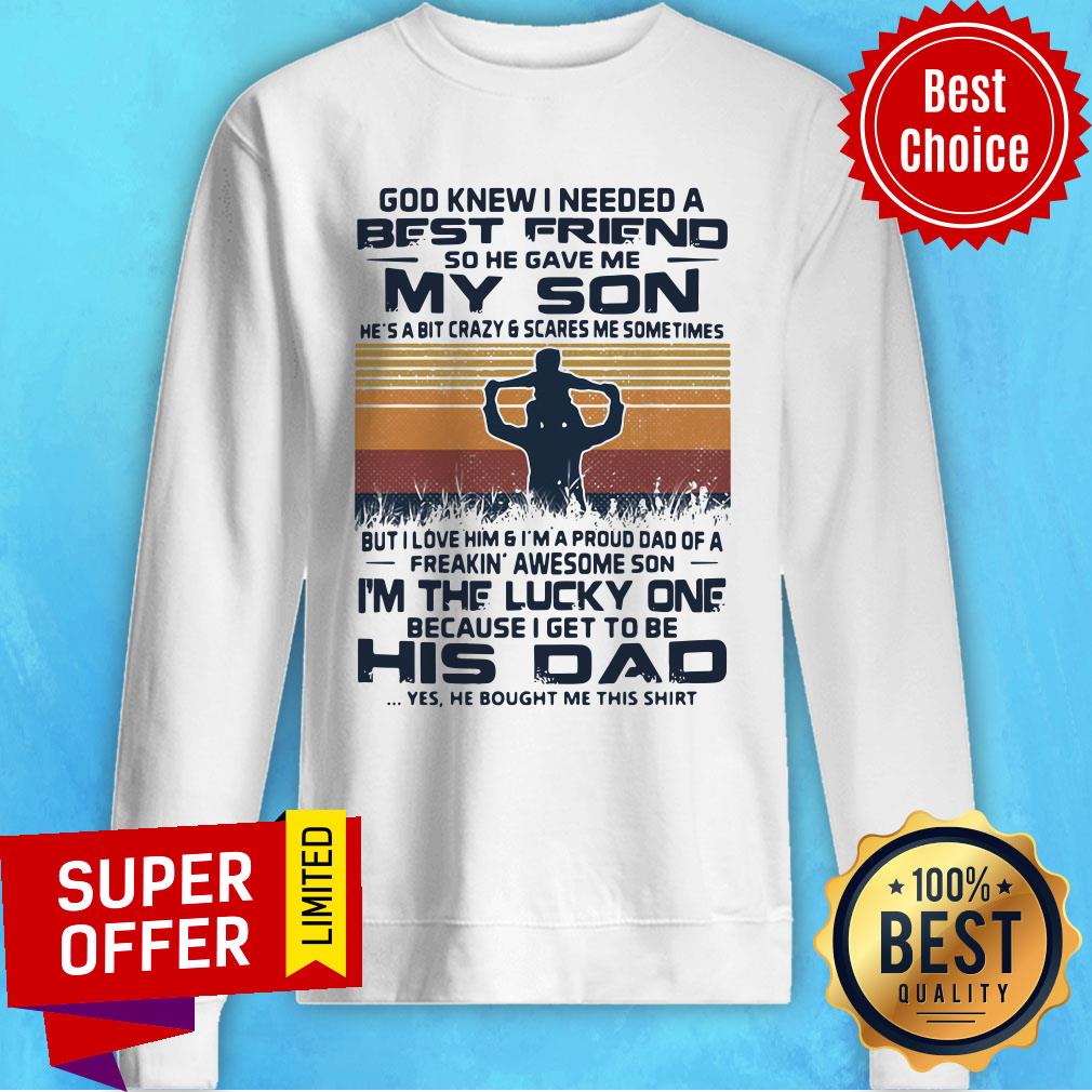 Vintage Daughter Dad I Am A Dad Of A Badass Daughter Shirt