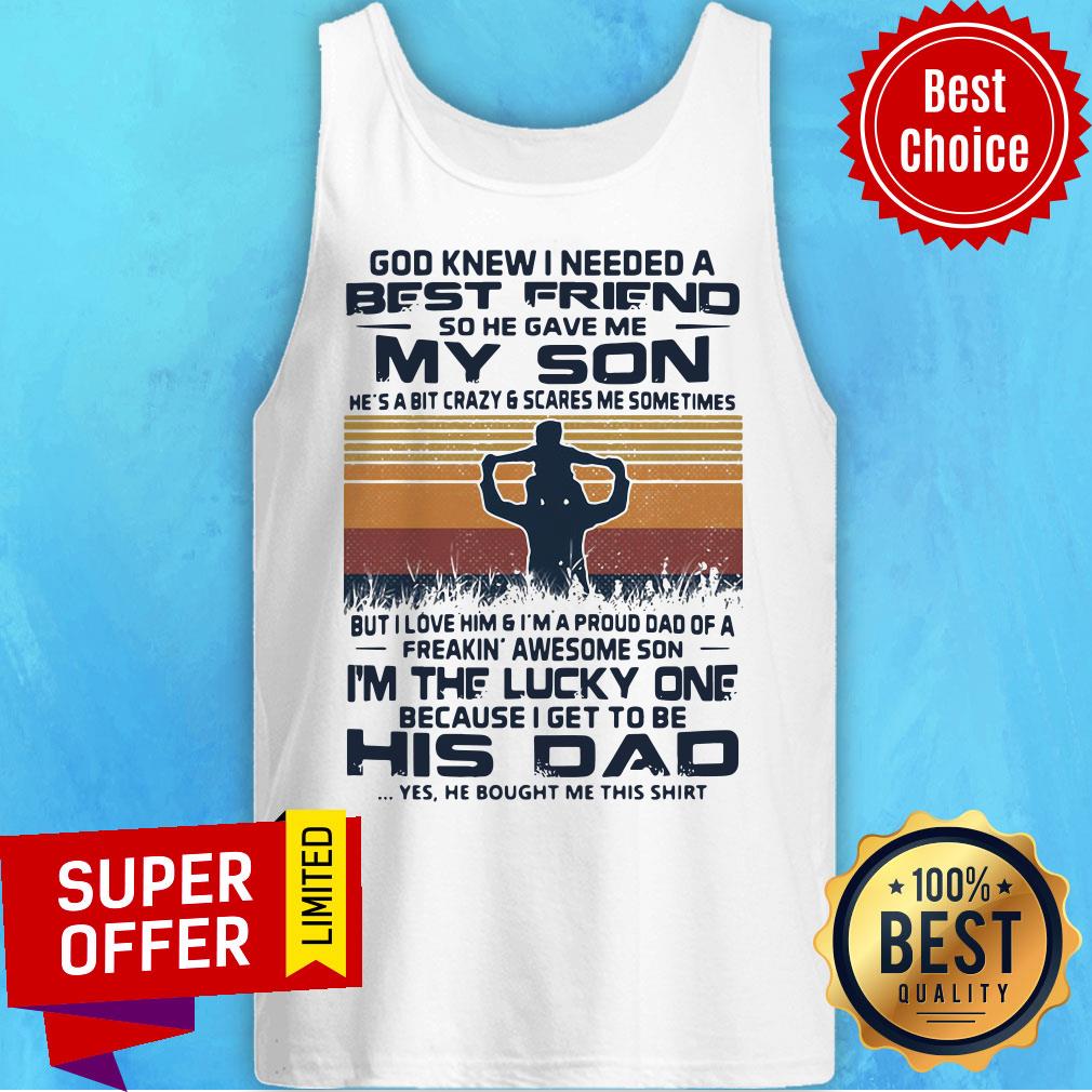 Vintage Daughter Dad I Am A Dad Of A Badass Daughter Shirt