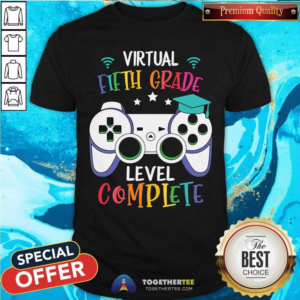 Virtual Fifth Grade Level Complete Gaming Shirt