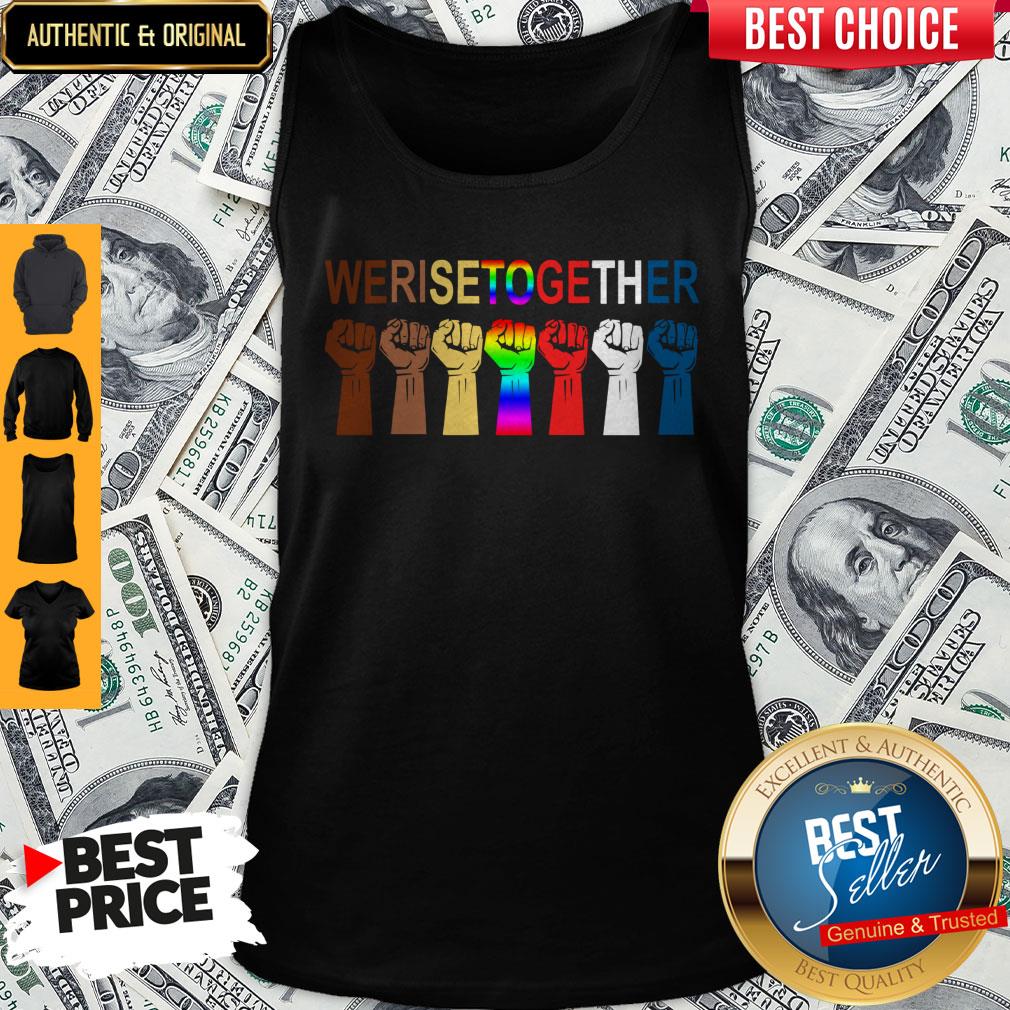 We Rise Together All Lives Matter Hands Symbol LGBT Shirt