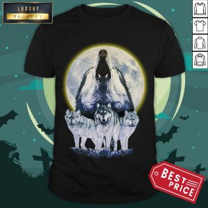 Howl At The Moon Vintage Wolf Shirt