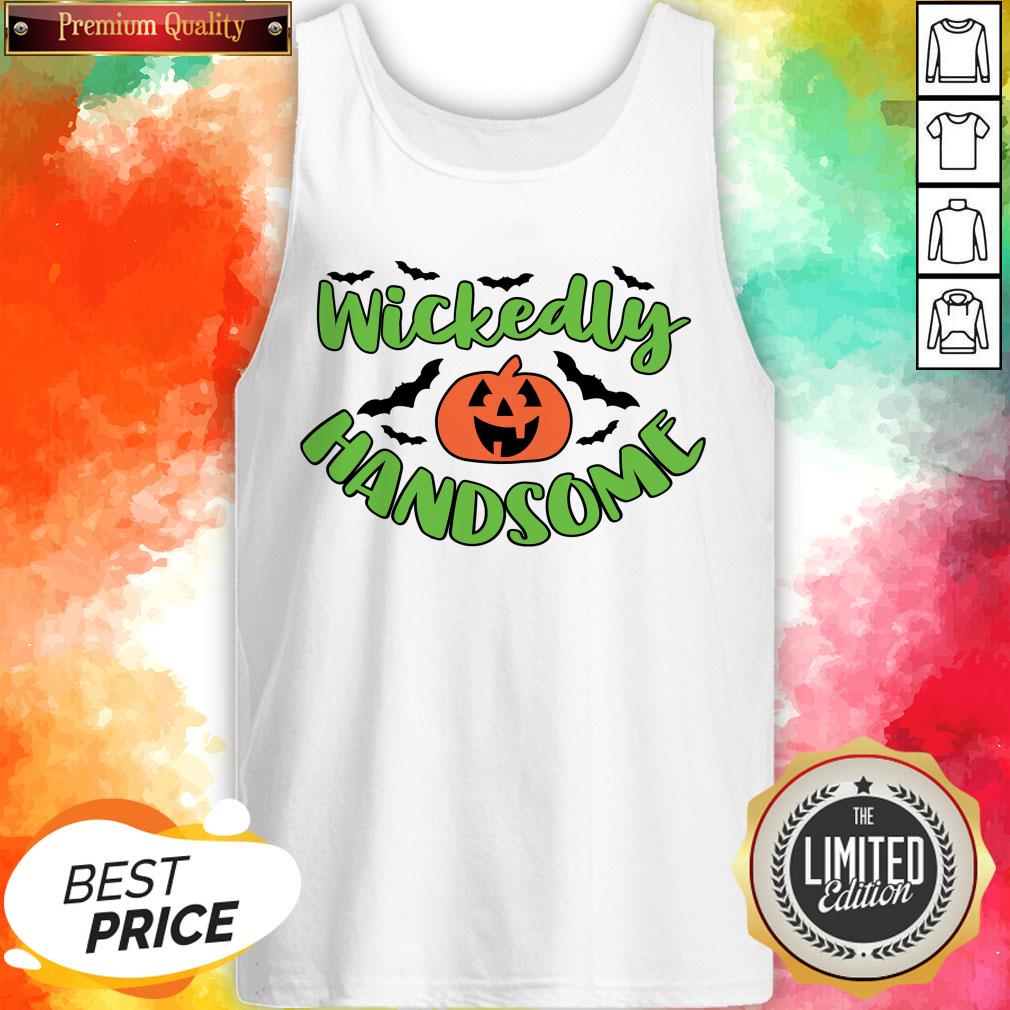 Wickedly Handsome Pumpkin Halloween Day 2020 Shirt