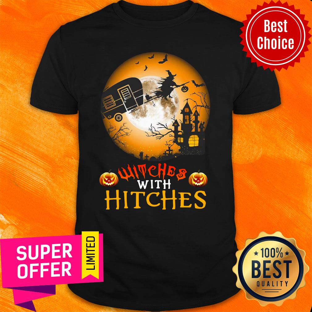 Witches With Hitches Halloween Shirt