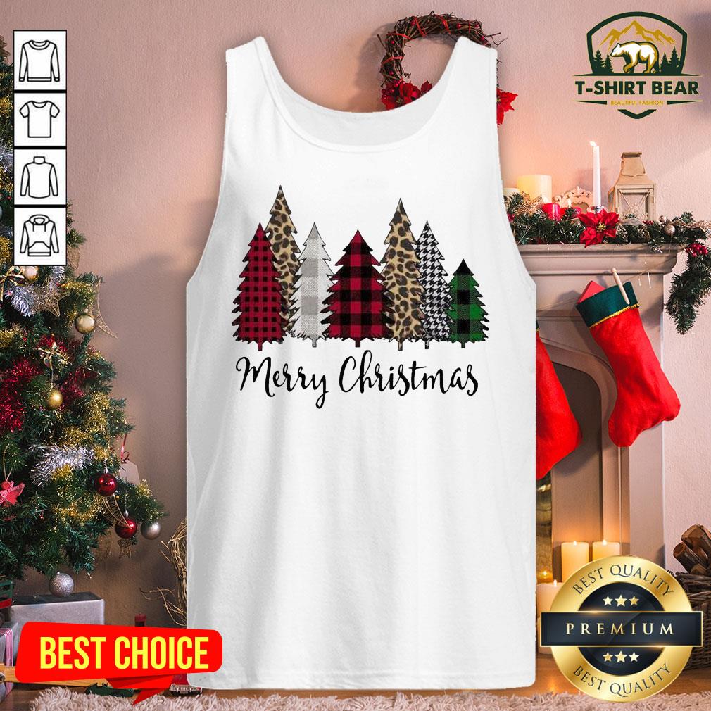 Colorful Merry Christmas Christmas Trees Shirt