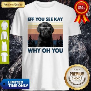 Labrador Eff You See Kay Why Oh You Vintage Shirt