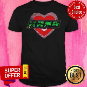 Awesome Mama Heart Shirt