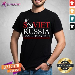 Perfect In Soviet Russia Games Play You Tabletop RPG Shirt