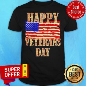 Top Happy Veterans day American Flag Shirt