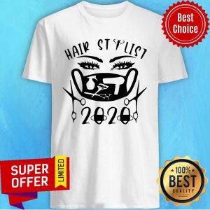 Nice Black Hair Stylist 2020 Face Mask Shirt