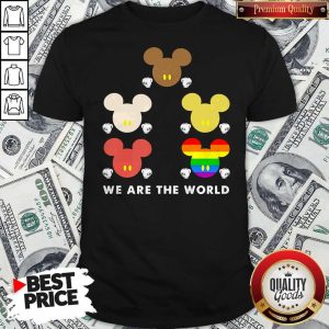 Mickey Mouse LGBT We Are The World Shirt