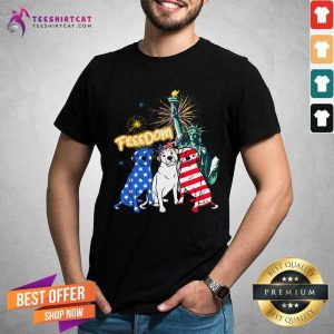 Rottweiler American Patriot Freedom Liberty Shirt