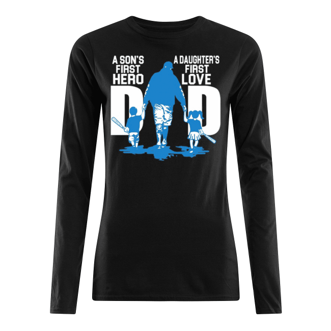 A-son-s-first-hero-dad-a-daughter-s-first-love1-women-s-long-sleeved-t-shirt-black-front.png