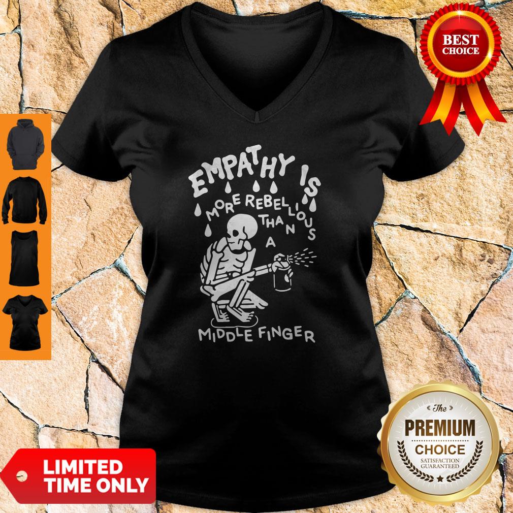 Skeleton Empathy Is More Rebellous Than A Middle Finger Shirt