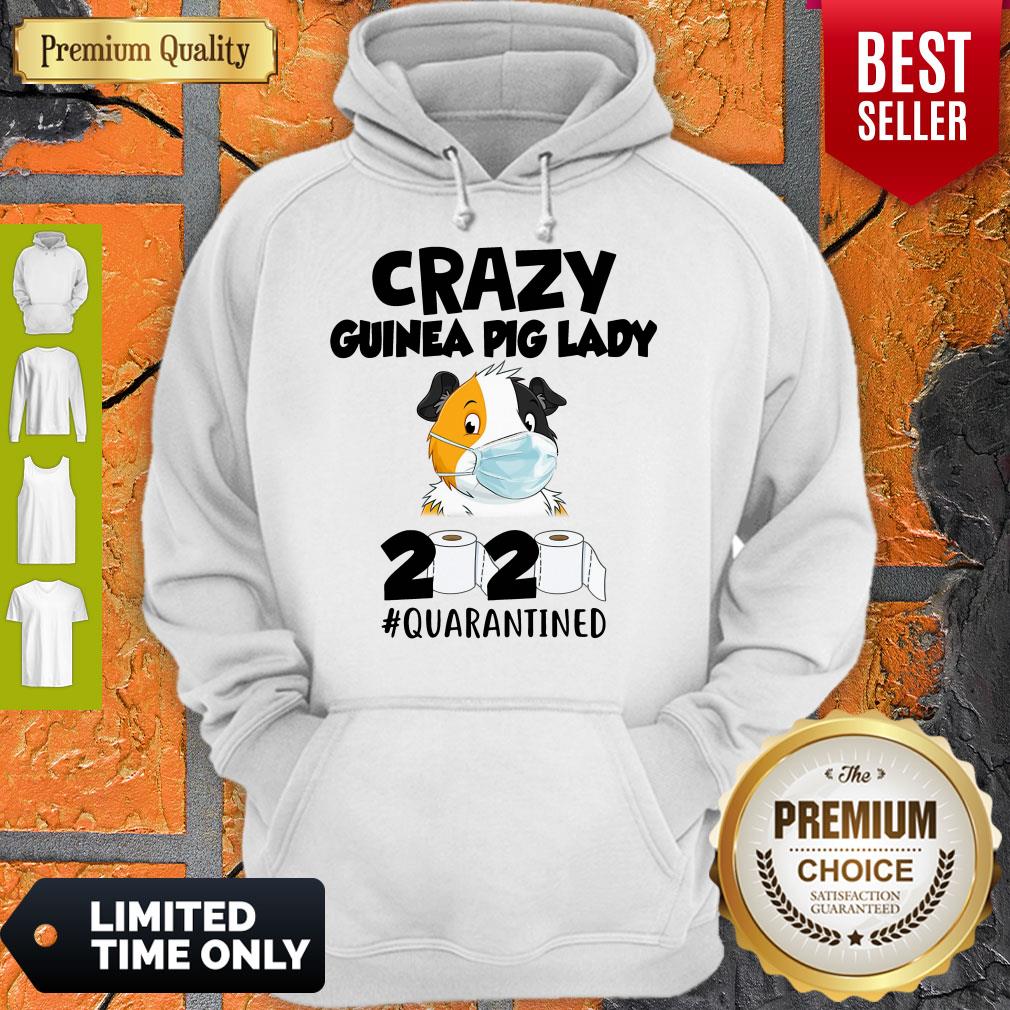 Top Crazy Guinea Pig Lady 2020 Quarantined Shirt